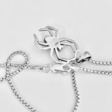 Sterling Silver Unisex Black Onyx Spider Necklace, Bug Necklaces, Silver chain, Bugs