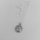 Sterling Silver Eye of Horus Necklace, Evil Eye Necklace, Silver Necklaces, Eye of Ra Necklace