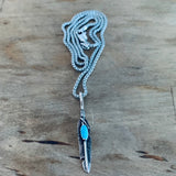Sterling Silver Feather Necklace, Silver Necklace, Boho Necklace, Angels Necklace