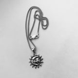 Sterling Silver Moon and Sun Necklace, Moon Necklace, Sunshine Necklace, Necklaces
