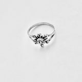 Sterling Silver Dainty Sunburst Ring, Sun Rings, Sunshine Jewelry