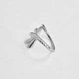 Sterling Silver Wraparound Dragonfly Ring, Bug Rings, Insect Ring, Spirit Bugs