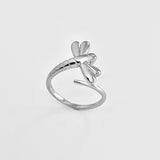 Sterling Silver Wraparound Dragonfly Ring, Bug Rings, Insect Ring, Spirit Bugs