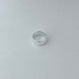 Sterling Silver Unisex 8MM High Polish wedding Band, Silver Rings, Stackable Bands