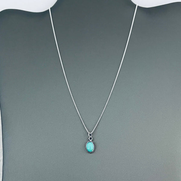petit turquoise付き silver chain necklace Tiffany & Co Sterling Silver 2.5mm Blue Enamel Sparkle Chain