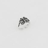 Sterling Silver Adjustable Butterfly Toe Ring, Boho Ring, Silver Ring, Spiritual Ring
