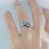 925 Sterling Silver Flip Flop Ring | Beach Sandals Hawaii Silver Ring