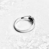 Sterling Silver Small Sun and Moon Ring | Celestial Sunshine Jewelry