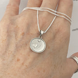 Sterling Silver I Love You To The Moon Necklace, Silver Necklaces, Love Necklace