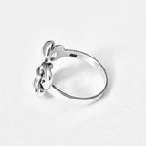 Sterling Silver Fleur De Lise Ring, Silver Rings, Saints Ring, France Symbol