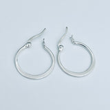 Sterling Silver Hoop Earring, Silver Earrings, Dangle Earrings, Silver Hoops