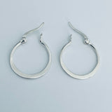 Sterling Silver Hoop Earring, Silver Earrings, Dangle Earrings, Silver Hoops