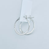 Sterling Silver Hoop Earring, Silver Earrings, Dangle Earrings, Silver Hoops