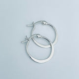 Sterling Silver Hoop Earring, Silver Earrings, Dangle Earrings, Silver Hoops