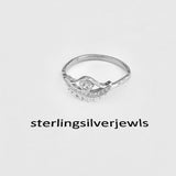 Sterling Silver CZ Eye Ring, Religious Ring, Evil Eyes, Silver Rings, protector Ring