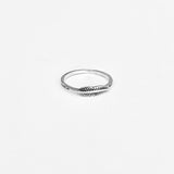 Sterling Silver Tiny Feather Ring | Dainty Angel Wing & Bird Jewelry