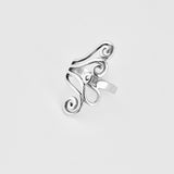 Sterling Silver Swirl Ring, Silver Ring, Statement Rings, Spiral Jewelry