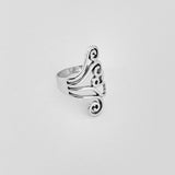 Sterling Silver Swirl Ring, Silver Ring, Statement Rings, Spiral Jewelry