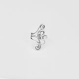 Sterling Silver Swirl Ring, Silver Ring, Statement Rings, Spiral Jewelry