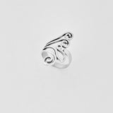 Sterling Silver Swirl Ring, Silver Ring, Statement Rings, Spiral Jewelry