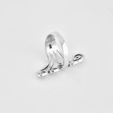 Sterling Silver Swirl Ring, Silver Ring, Statement Rings, Spiral Jewelry