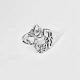 Sterling Sterling Three Butterfly Ring, Animal Rings, Spirit Bugs