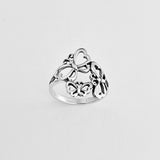 Sterling Sterling Three Butterfly Ring, Animal Rings, Spirit Bugs