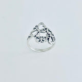 925 Sterling Silver Three Butterfly Ring | Boho Spirit Animal Insect Jewelry