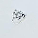 925 Sterling Silver Three Butterfly Ring | Boho Spirit Animal Insect Jewelry