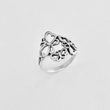 Sterling Sterling Three Butterfly Ring, Animal Rings, Spirit Bugs