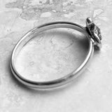 Sterling Sterling Tiny Elephant Head Ring, Dainty Ring, Boho Ring, Silver Ring