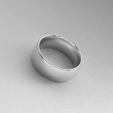 Sterling Silver 8MM High Polish wedding Band, Unisex Ring, Silver Band,  Silver Ring, Wedding Ring