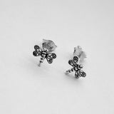Sterling Silver Tiny Filigree Dragonfly Earrings, Silver Earrings, Stud Earrings, Spirit Earrings
