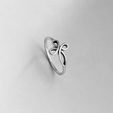 Sterling Silver Intertwined Cross Ring, Silver Ring, Religious Ring