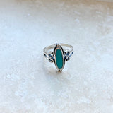 Sterling Silver Turquoise Ring, Silver Ring, Statement Ring, Boho Ring