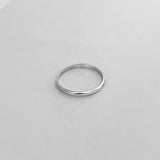 Sterling Silver One 2MM High Polish Band, Toe Ring, Stackable Band, Silver Ring, Wedding Band