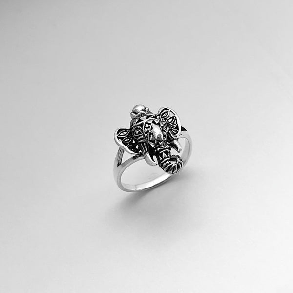 925 Sterling Silver Elephant Style Statement Boho Jewelry Ring Gifts for  Women at Rs 530/piece in Jaipur