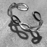 Sterling Silver Thin Braided Toe Ring, Silver Rings, Braid Ring