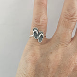 Sterling Silver Flip Flop Ring, Silver Ring, Sandals Ring, Hawaii Ring, Shoe Ring