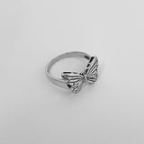 Sterling Silver Butterfly Ring, Spirit Ring, Silver Ring, Boho Ring