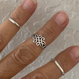 Sterling Silver Celtic Toe Ring, Silver Ring, Celtic Ring, Knot Ring