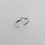 Sterling Silver Little Claddagh Ring, Dainty Ring, Friendship Ring, Silver Ring, Baby Ring