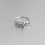 Sterling Silver Celtic Claddagh Ring, Silver Ring, Friendship Ring, Loyalty Ring, Irish Ring