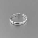 Sterling Silver 2.5mm Band Toe Ring, Silver Ring, Boho Ring, Silver Band