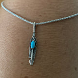 Sterling Silver Feather Necklace, Silver Necklace, Boho Necklace, Angels Necklace