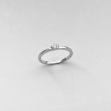 Sterling Silver Simple Little Star CZ Ring, Silver Ring, Star Ring, Dainty Ring