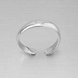 Sterling Silver 3mm Band Toe Ring, Silver Ring, Silver Band, Boho Rings