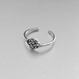 Sterling Silver Adjustable Celtic Knot Toe Ring, Silver Ring, Celtic Ring, Boho Ring