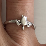 Sterling Silver Tortoise Ring, Turtle Ring, Silver Ring
